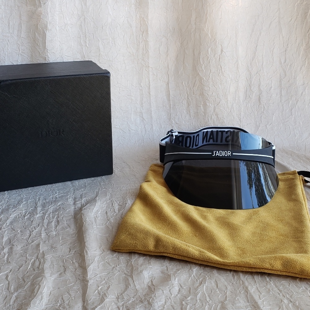 Christian Dior Club 1 Visor Black with Box